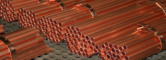 High Yield Strength Copper-Nickel Tubing Engineered To Your Specifications Customized Size And Customized Length
