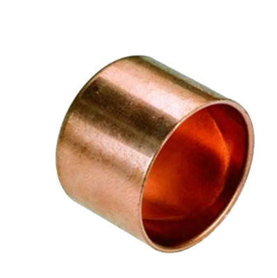 150 PSI Copper Pipe Cap For Threaded Connection Pipe Fitting Customized Shape