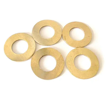 Temperature Metal Washers Round Shape Precision CNC Machined for Pressure Applications