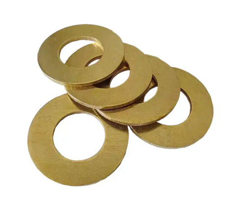 Temperature Metal Washers Round Shape Precision CNC Machined for Pressure Applications