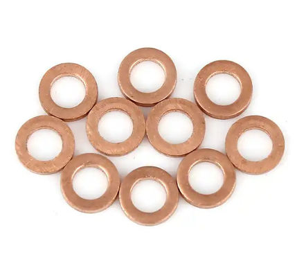 Polished Metal CNC Machined Gaskets 0.5 - 10mm for Pressure Application