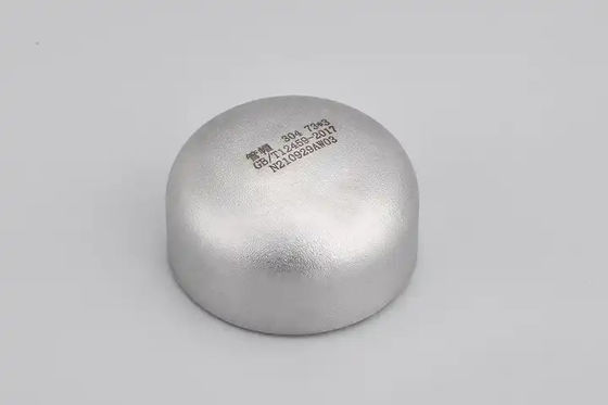 Carbon Steel Welding Pipe End WPB Pipe Fittings Cap Nickel Cap 90/10 70/30