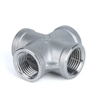 Industrial Cross Pipe Fitting Forged and Carton Box Packaged Cuni C71500