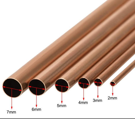 Tensile Strength Copper Nickel Pipe 0.065 - 0.5 Inch Wall Pressure Rating Up To 1000 Psi