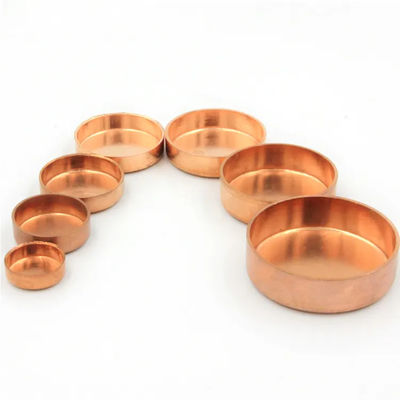 Copper Nickel 90/10 Cap Fittings Marine Grade Solder End Leak-Proof C70600 Corrosion Resistant