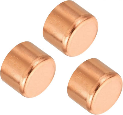 150 PSI Pressure Rating Copper Pipe End Cover for Professional Pipe Fitting