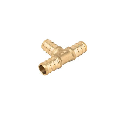 METAL Tubing Fitting Lead Free Copper Tee 3 Way Connector Square Durable