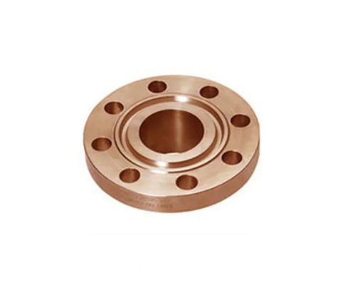 METAL Slip-On Flange Connector Copper and Nickel Flanges ASTM B466 UNS C70600 Size