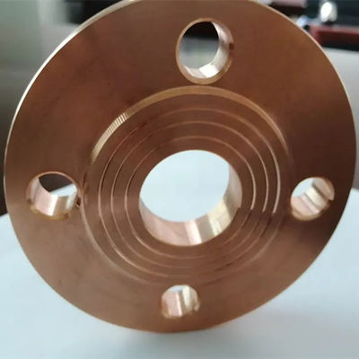 METAL Slip-On Flange Connector Copper and Nickel Flanges ASTM B466 UNS C70600 Size