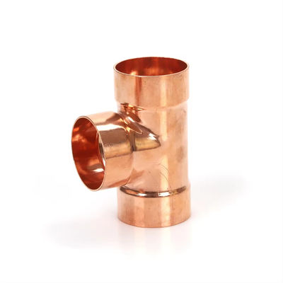 Industrial Grade Copper Nickel Equal Tee for Pipe Connections