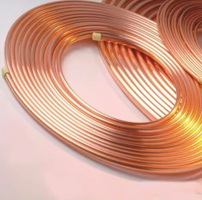 Anodized Polished Copper Nickel Tubing Custom Length ASTM B111 Package for Precise Outer Diameter