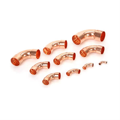 Precision Welded Copper Nickel Elbow Fitting Polished Finish in Various Standards