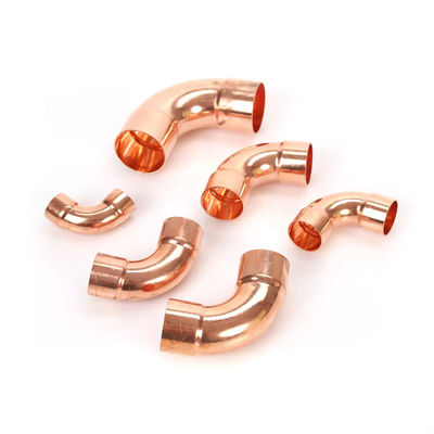 Precision Welded Copper Nickel Elbow Fitting Polished Finish in Various Standards