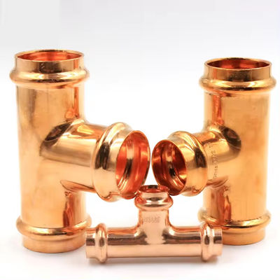 Customized Reducing Tee Fittings with ANSI JIS DIN Standards