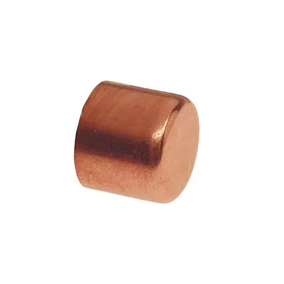 USA Origin Copper Pipe Cap With NPT Thread Customizable And Durable