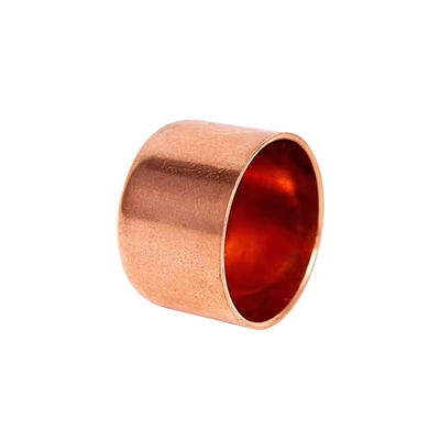 Threaded Connection Copper Pipe Cap with 400°F Temperature Rating and 150 PSI Pressure Rating