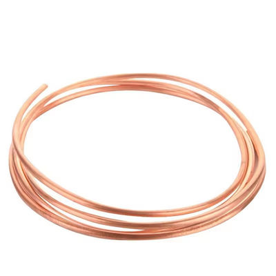 Copper Pipe Coil Customized C3600 Brass Induction Heater Copper Max Tube Pipes Soldering For Gas Industrial
