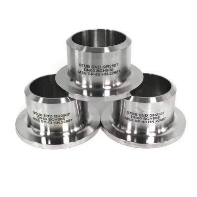 Galvanized Carbon Steel Forged Stub End Fittings with Round Head Code