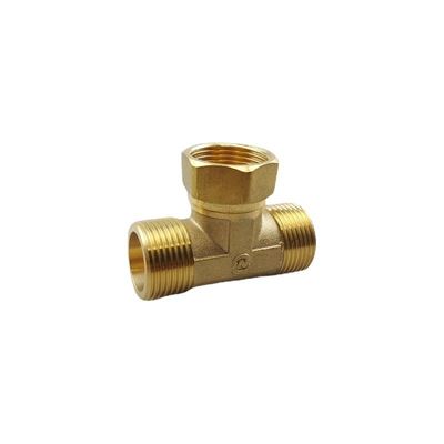 ANSI JIS DIN Threaded Copper Nickel Equal Tee Customized Logo Integration