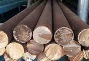 High Quantity Round Rod Copper Nickel Bar ASTM Standard For Welding And Cutting