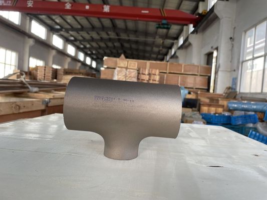 UNS 70600 DIN 86088 WT=1,5х1,5 MM, DN 32x20, PN 1.0 MPa TEE-PIECES 38х25 Reduced  CuNi10Fe1 6Mn