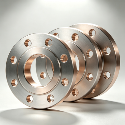 ASME B16.5 WN Copper Nickel Flange High Pressure Marine Shipbuilding Pipe Connector