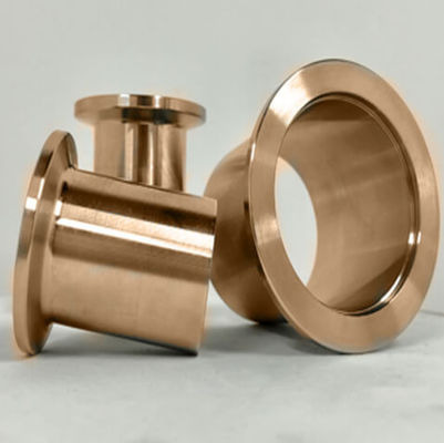 Copper Nickel Butt Welding Stub End Fittings ASME/AISI B16.9 4" SCH40 UNS C70600