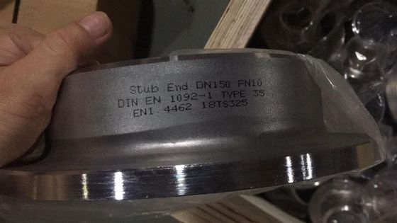 Carbon Steel Stub End Fittings With Round Head Code - Durable Solution Galvanized Surface