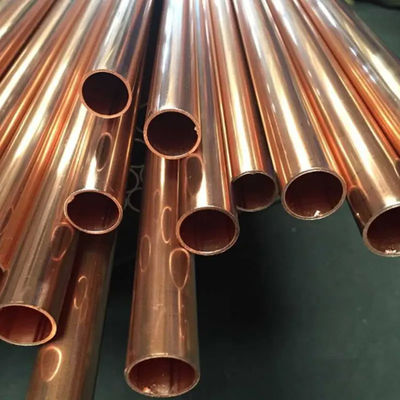 C12000 Customized Size Industrial Copper Nickel Pipe  Welding 2'' AC Pipe