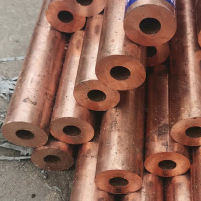 C11000 C70600 99.9% Purity Red Copper Pipe / Tube Diameter 15mm 25mm 50mm 100mm