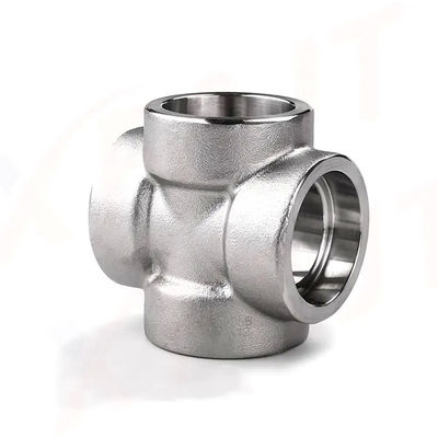 C70600 90/10 Copper Nickel Cross Pipe Fitting ANSI B16.9 1/2"-4" Industrial