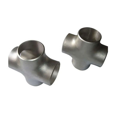 Carton Box Cross Pipe Fitting Threaded End Type 1/2 Inch Connection Size For Use In Fuel Oil Water And Gas Lines