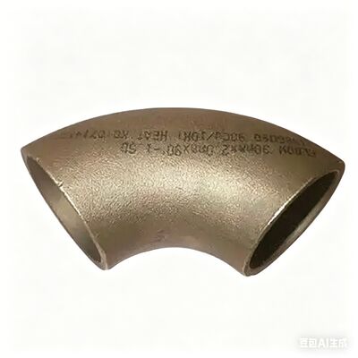CuNi 70/30 Seamless Elbow 90° LR ASME B16.9 High Pressure Temperature Resistant