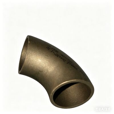 Miedź niklu ASTM B466 UNS C9010 1.5D 90° 3' SCH40 Łokieć ASME B16.9