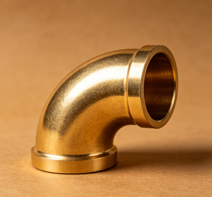 C70600 Copper Nickel 90° Elbow ANSI B16.9 Seawater Proof Custom Schedule 80 BW Fitting
